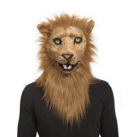 Maschera leone con mascella mobile