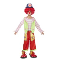 Costume clown star da bambini