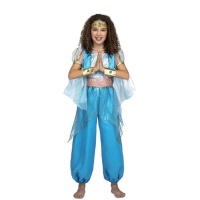 Costume da principessa araba blu da bambina