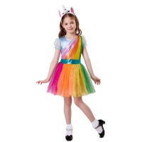 Vestiti carnevale unicorno per adulti, bambini e bebè