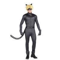 Costume Cat Noir con accessori da adulto