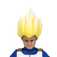 Parrucca di Vegeta Saiyan in scatola per bambino