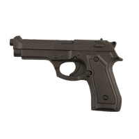 Pistola nera in foam - 20 cm
