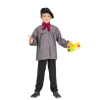 Costume pittore con tavolozza da bambini