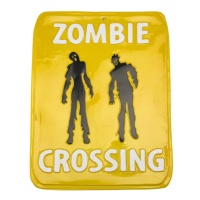 Cartello Passaggio Zombie - 35 x 46 cm