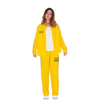Costume da detenuta Vis a Vis per donna