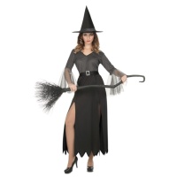 Costume strega argentata da donna