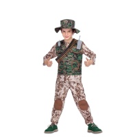 Costume militare mimetico infantile