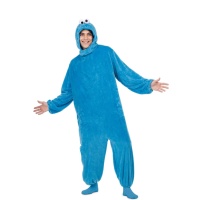 Costume Cookie Monster Sesame Street da adulto