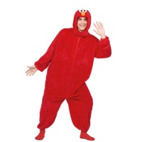 Costume Elmo Sesame Street da adulto