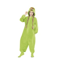 Costume Oscar the Grouch Sesame Street da bambino