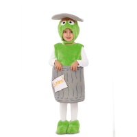 Costume Oscar the Grouch Sesame Street infantile