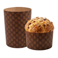 Stampi monouso per panettone da 1 kg - 10 pezzi