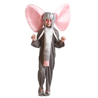 Costume elefante con cappuccio da bambini