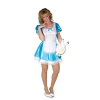 Costume Alice azzuro da donna