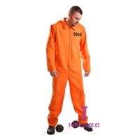 Costume prigioniero Guantanamo da uomo