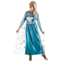Costume da principessa di ghiaccio per donna