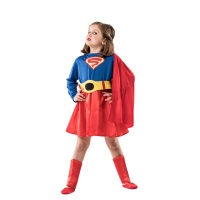 Costume da Superman con mantello per bambine