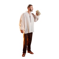 Camicia medievale per uomo