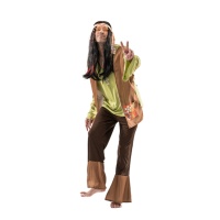 Costume hippie love & peace da uomo