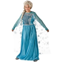 Costume da principessa di ghiaccio da bambina