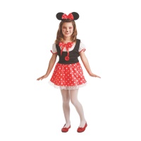 Costume da topolino con fascia per una ragazza