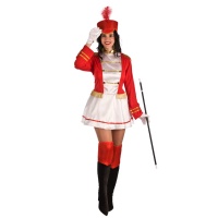 Costume da majorette artistica da donna