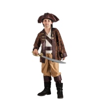 Costume da pirata Jack dei mari da bambino