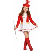 Costume da majorette artistica per bambina