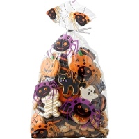 Borsa per dolci a forma di ragno 28 x 13 cm - Guirca - 20 pezzi