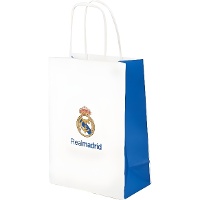 Borsa regalo Real Madrid, leggera - 21 x 16 x 8 cm