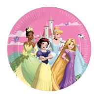 Piatti Principesse Disney da 23 cm - 8 pezzi