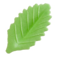 Ostie a forma di foglia colorate di 4,5 cm - Dekora - 1000 unità