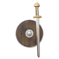 Spada e scudo medievale per bambini