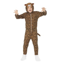 Costume tigre con cappuccio da bambini
