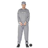 Costume prigioniero da uomo