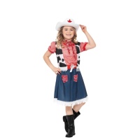 Costume Miss Far West da bambina