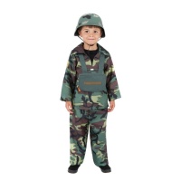 Costume paracadutista militare infantile