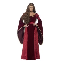Costume dama medievale di lusso