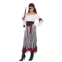 Costume da pirata corsaro da donna