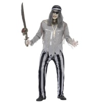 Costume da corsaro fantasma per uomo