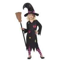 Costume strega gattina da bambina