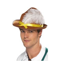 Cappello bavarese marrone - 59 cm