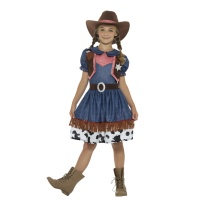 Costume cowgirl texana da bambina