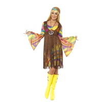 Costume hippie anni '60 da donna