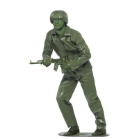 Costume soldatino giocattolo verde da adulto