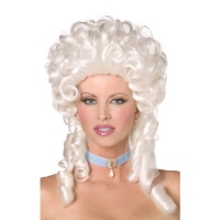 Parrucca bianca stile Maria Antonietta