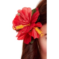 Fiore hawaiano rosso