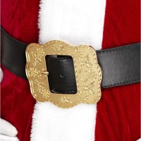 Cintura con fibbia dorata di Babbo Natale