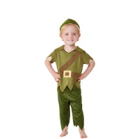 Costume avventuriero verde da bebè